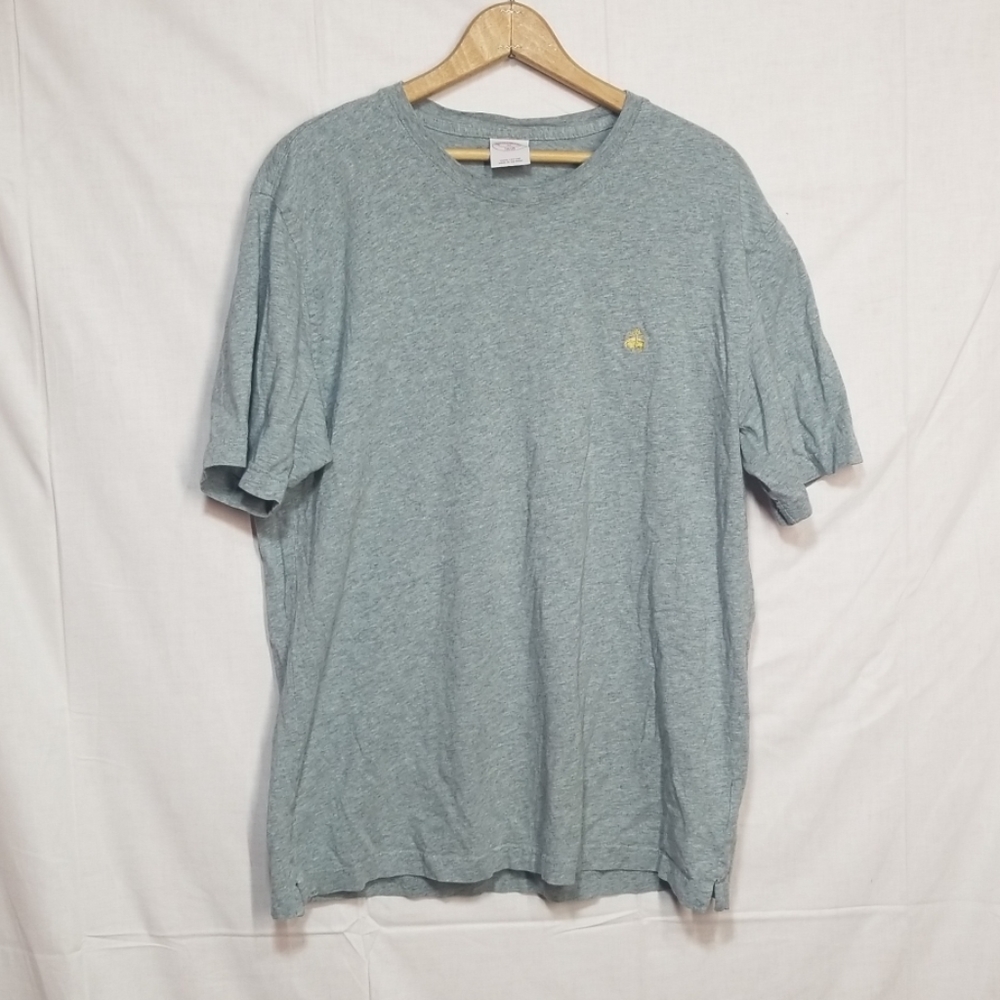 Brooks Brothers 1818 cotton shirt gray xl